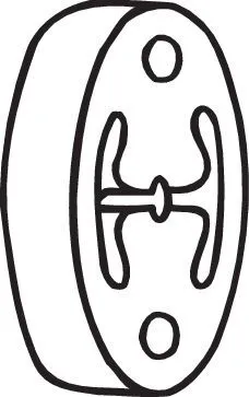 Mount, exhaust system