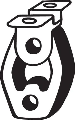 Mount, exhaust system