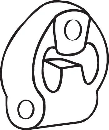 Mount, exhaust system