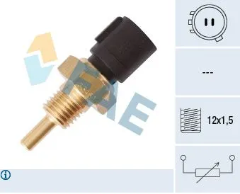 Sensor, coolant temperature
