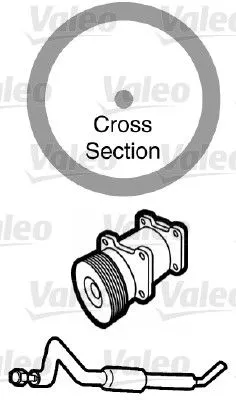 Gasket, coolant pipe