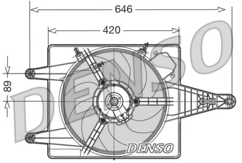 Fan, engine cooling