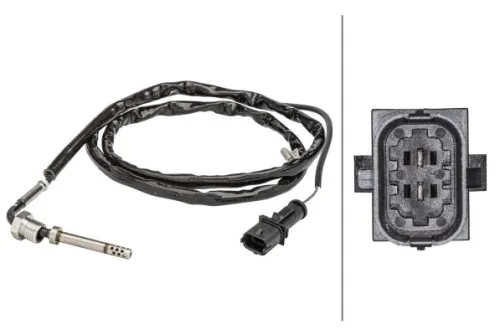 Sensor, exhaust gas temperature