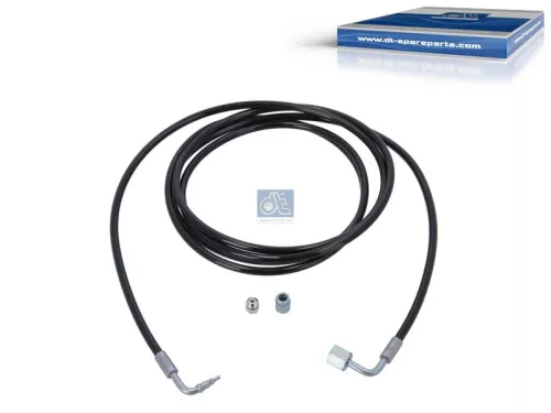 Hose Line, driver cab tilting device