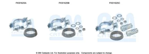 Mounting Kit, catalytic converter