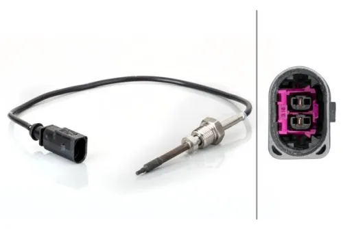 Sensor, exhaust gas temperature