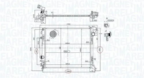 Radiator, engine cooling