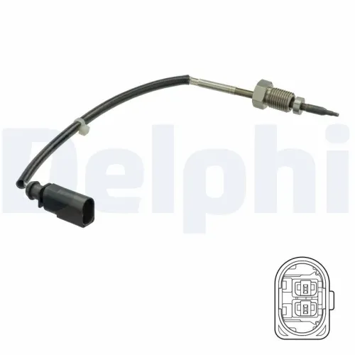 Sensor, exhaust gas temperature