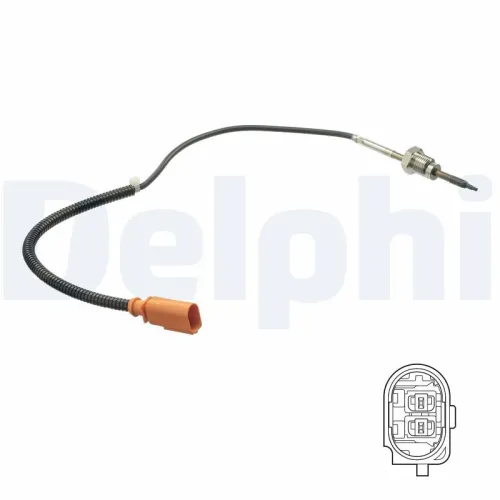 Sensor, exhaust gas temperature