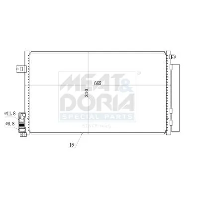 Condenser, air conditioning