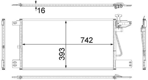 Condenser, air conditioning