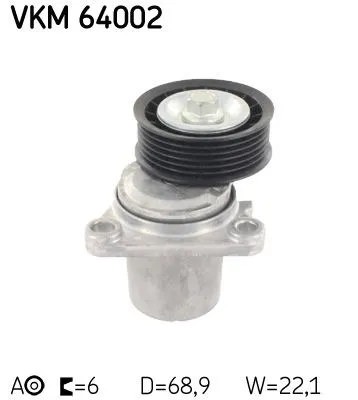 Belt Tensioner, V-ribbed belt