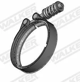 Clamping Piece, exhaust system