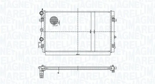 Radiator, engine cooling