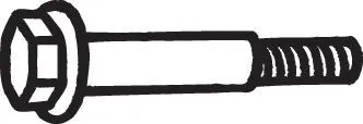 Bolt, exhaust system
