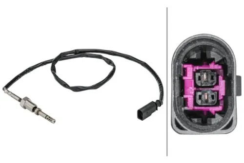 Sensor, exhaust gas temperature