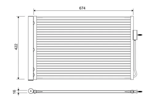 Condenser, air conditioning