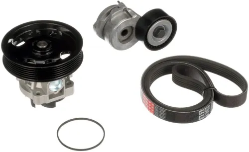 Water Pump + V-ribbed Belt Kit