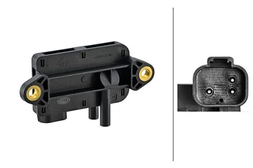 Sensor, exhaust pressure