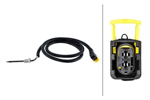 Sensor, exhaust gas temperature