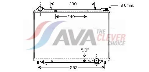 Radiator, engine cooling