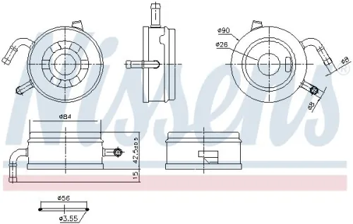 Oil Cooler, engine oil