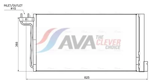 Condenser, air conditioning