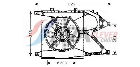 Fan, engine cooling