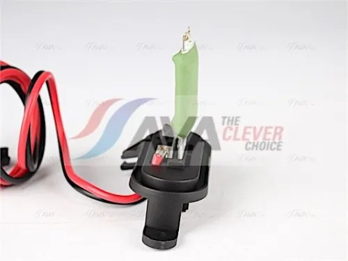 Resistor, interior blower