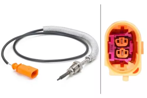 Sensor, exhaust gas temperature