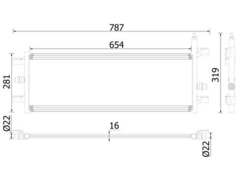 Low Temperature Cooler, charge air cooler