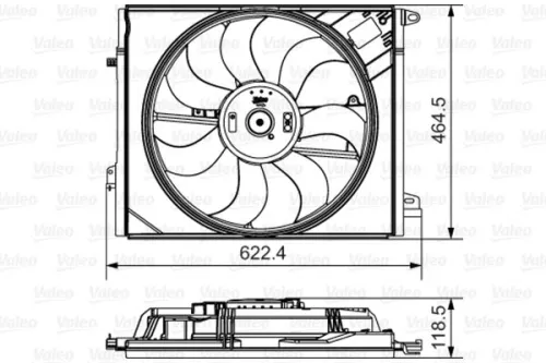 Fan, engine cooling