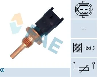 Sensor, coolant temperature