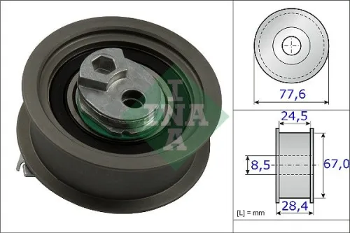 Tensioner Pulley, timing belt
