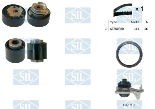 Water Pump & Timing Belt Kit