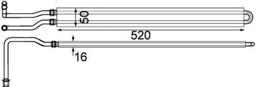 Oil Cooler, engine oil