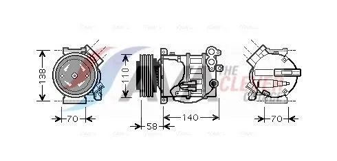Compressor, air conditioning