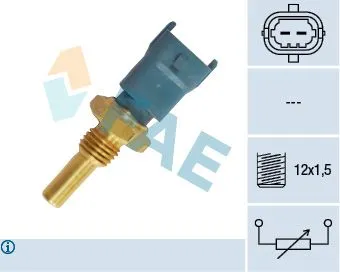 Sensor, coolant temperature
