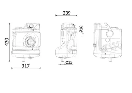Expansion Tank, coolant