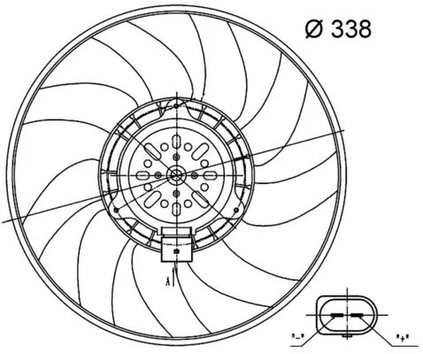 Fan, engine cooling