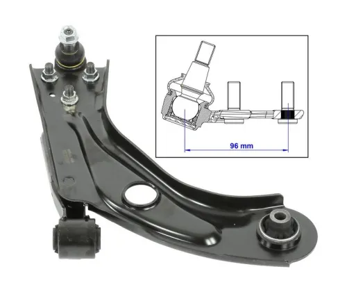 Control/Trailing Arm, wheel suspension