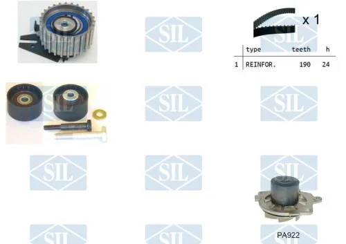 Water Pump & Timing Belt Kit