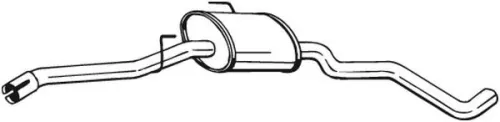Centre Muffler