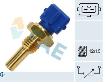 Sensor, coolant temperature