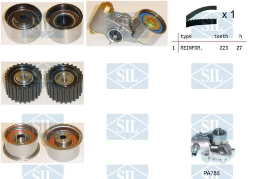 Water Pump & Timing Belt Kit