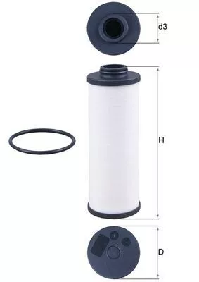 Hydraulic Filter, automatic transmission