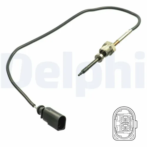 Sensor, exhaust gas temperature