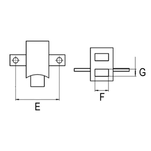 Holder, carbon brushes