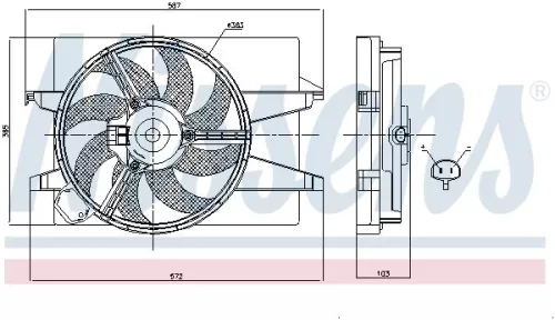 Fan, engine cooling