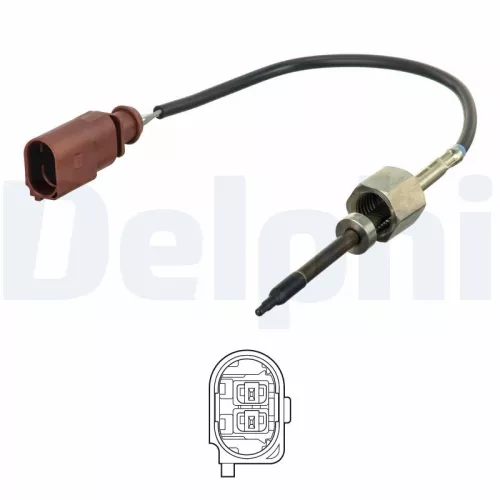 Sensor, exhaust gas temperature